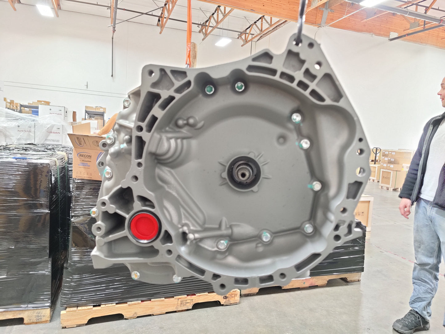 Reman X427A RE0F11A/JF015E for 2013 - 2018 Sentra 1.8L, Made with New Valve Body and Pulley Assy
