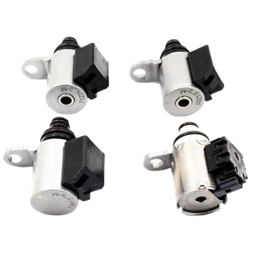 New RE0F10A/JF011E Solenoid Set (Set of four: 2 Oil Pressure, 1 TCC, 1 Range Switch)